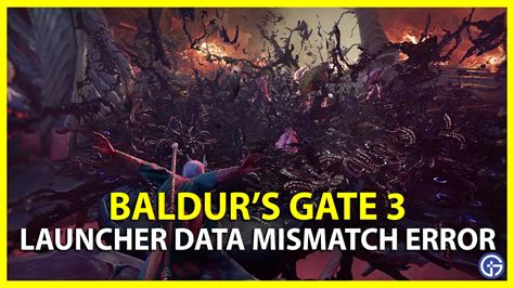 Aug 17, 2023 Some users have reported that by uninstalling and reinstalling Baldurs Gate 3, the data mismatch problem seems to disappear. . Bg3 data mismatch